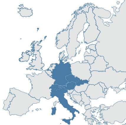 
					Mapa regionu doradcy: Paul					