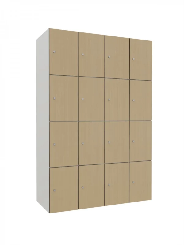 Modularer Metallschrank mit HPL