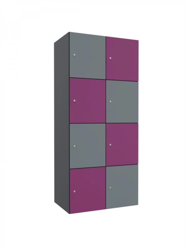 Modularer Metallschrank mit HPL