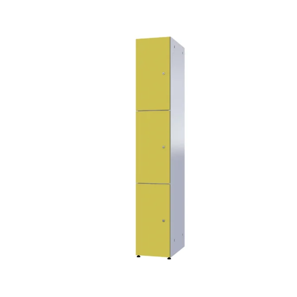 Modularer Metallschrank mit HPL