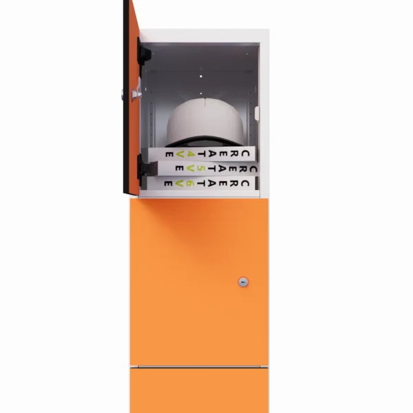 Metall-Depotschrank mit HPL – Combo