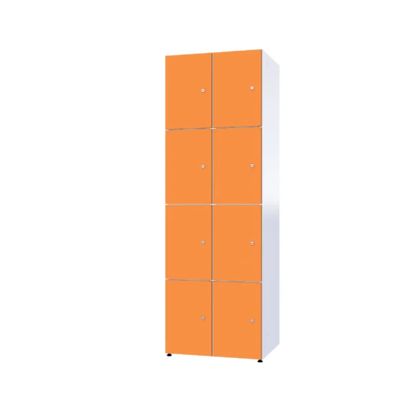 Modularer Metallschrank mit HPL