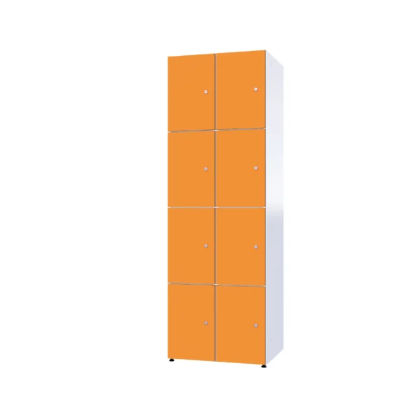 Modularer Metallschrank mit HPL