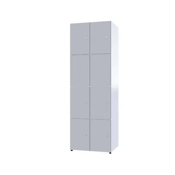 Modularer Metallschrank mit HPL