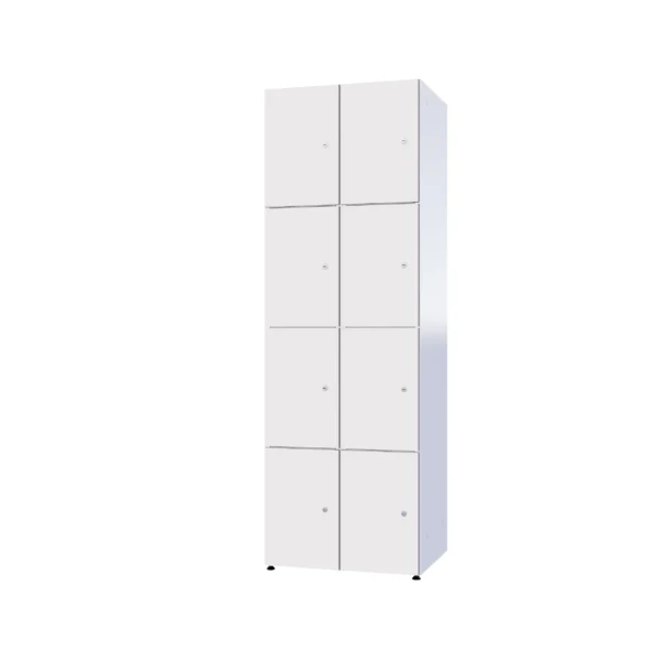 Modularer Metallschrank mit HPL