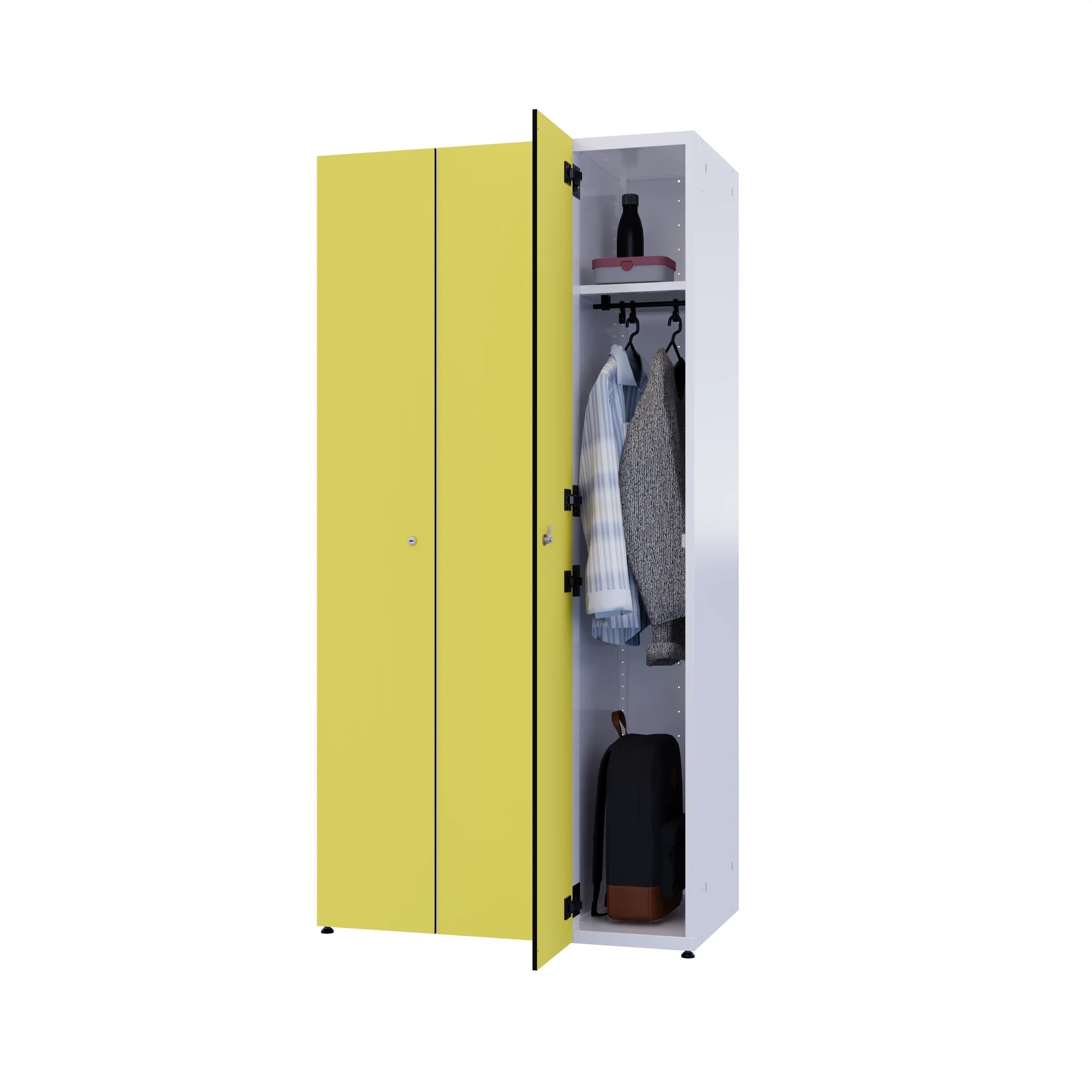 Metallschrank mit HPL – Combo – Bild 61
