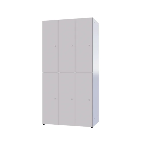 Modularer Metallschrank mit HPL