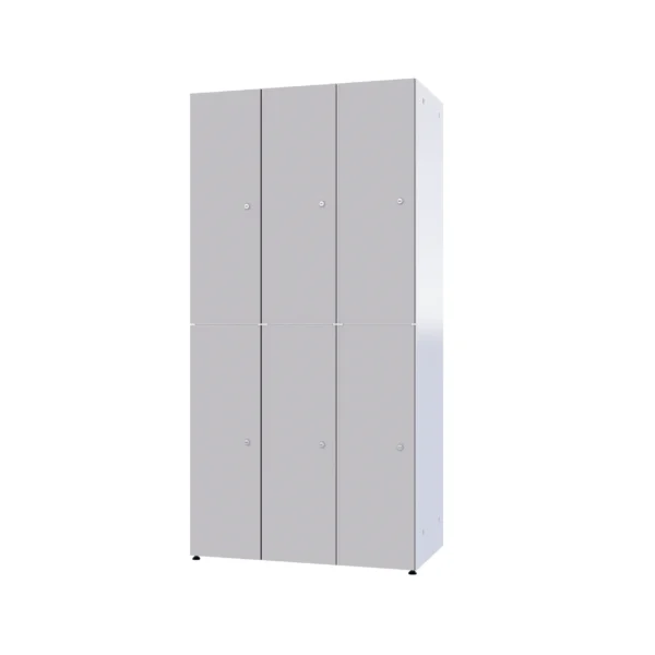 Modularer Metallschrank mit HPL