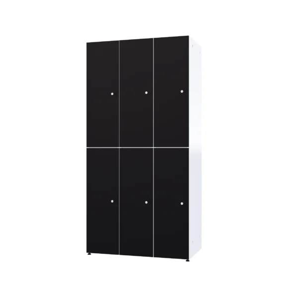 Modularer Metallschrank mit HPL