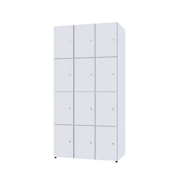 Modularer Metallschrank mit HPL