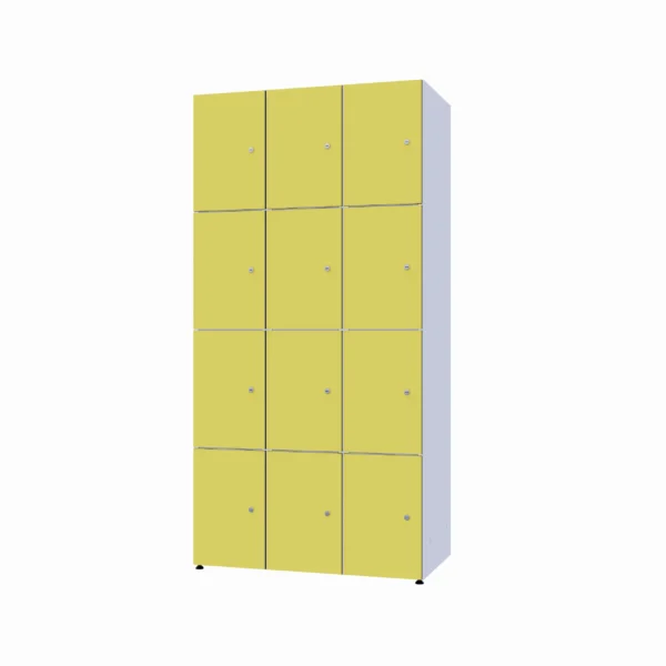Modularer Metallschrank mit HPL