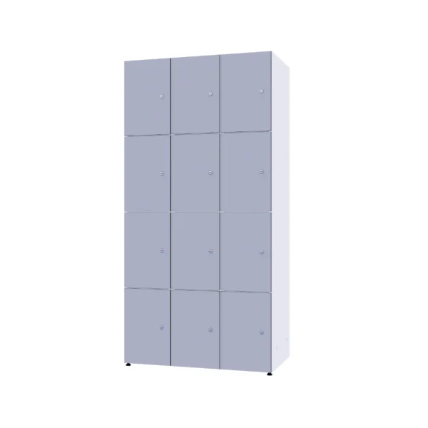 Modularer Metallschrank mit HPL