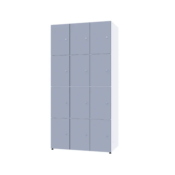 Modularer Metallschrank mit HPL