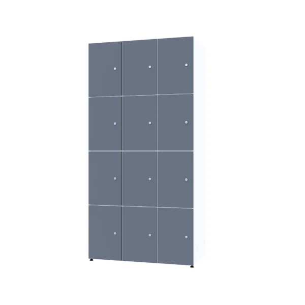 Modularer Metallschrank mit HPL