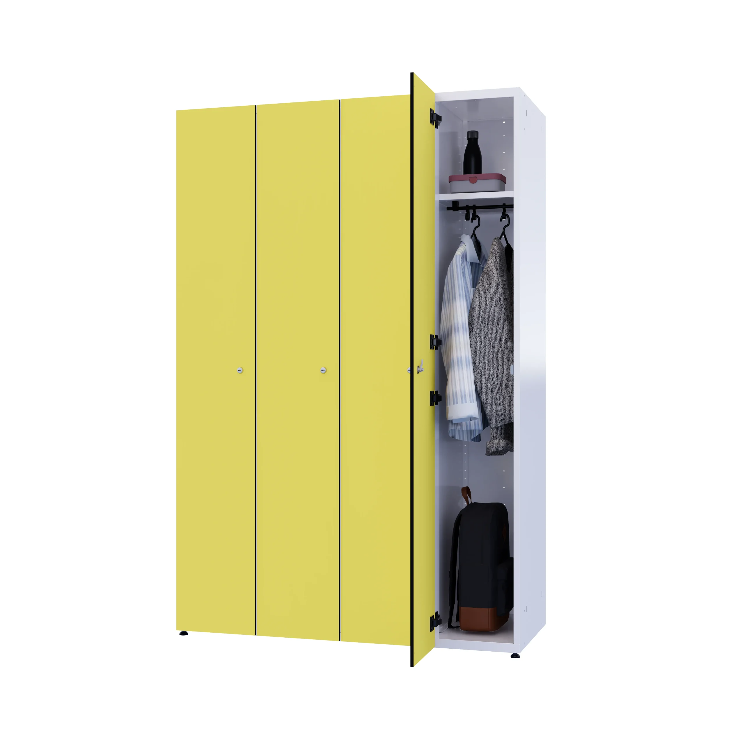 Metallschrank mit HPL – Combo – Bild 91