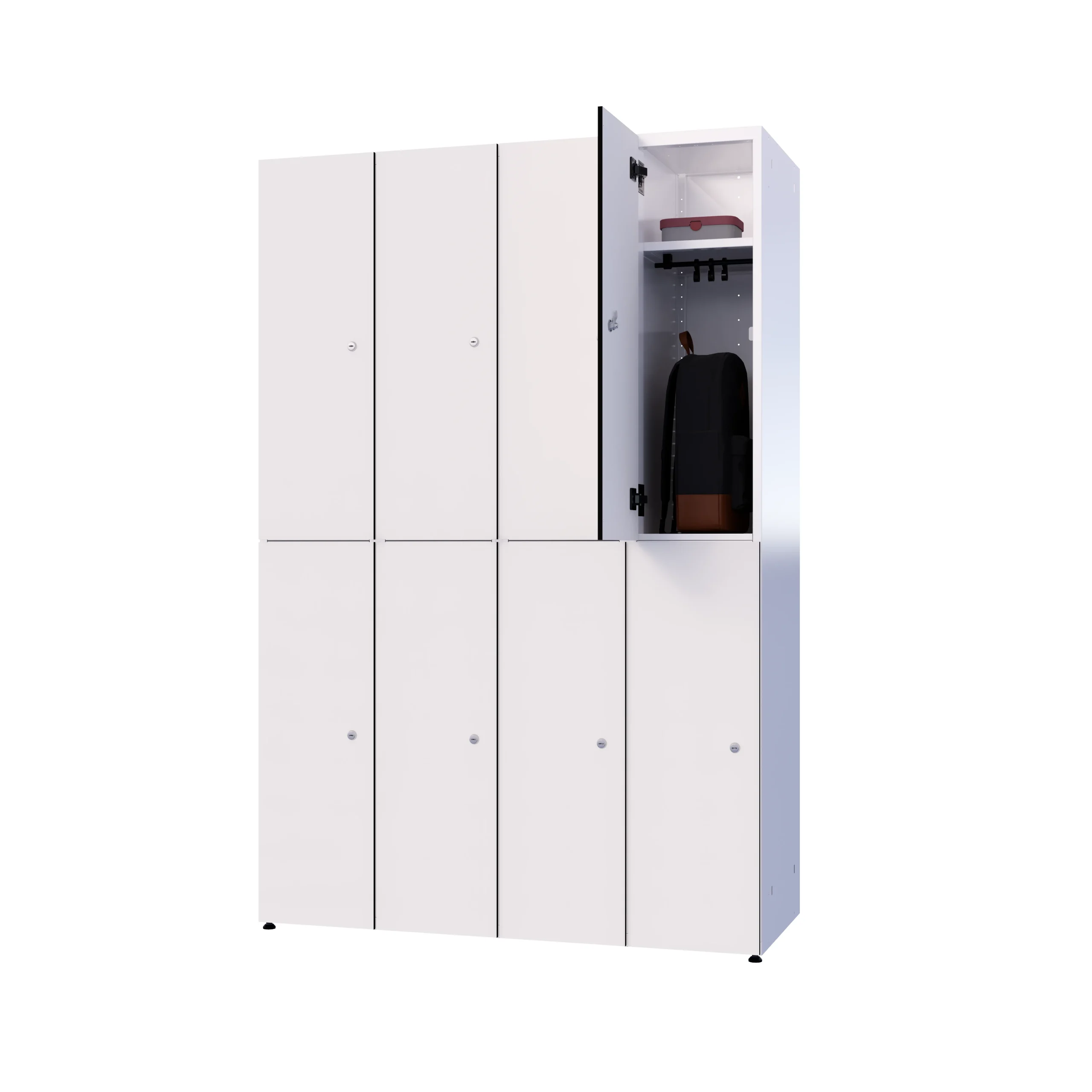 Modularer Metallschrank mit HPL – Bild 100