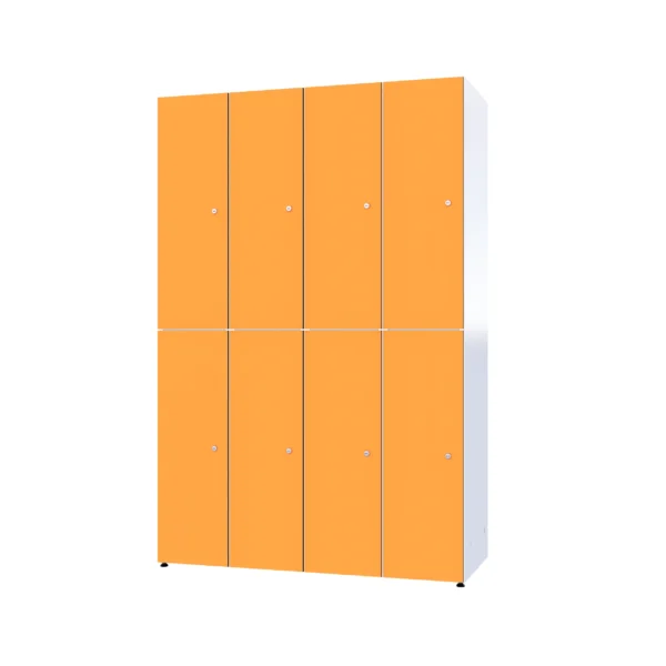Modularer Metallschrank mit HPL