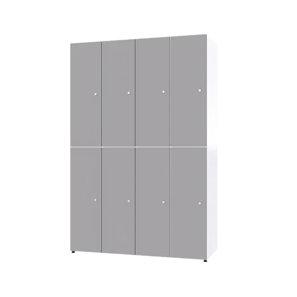 Modularer Metallschrank mit HPL