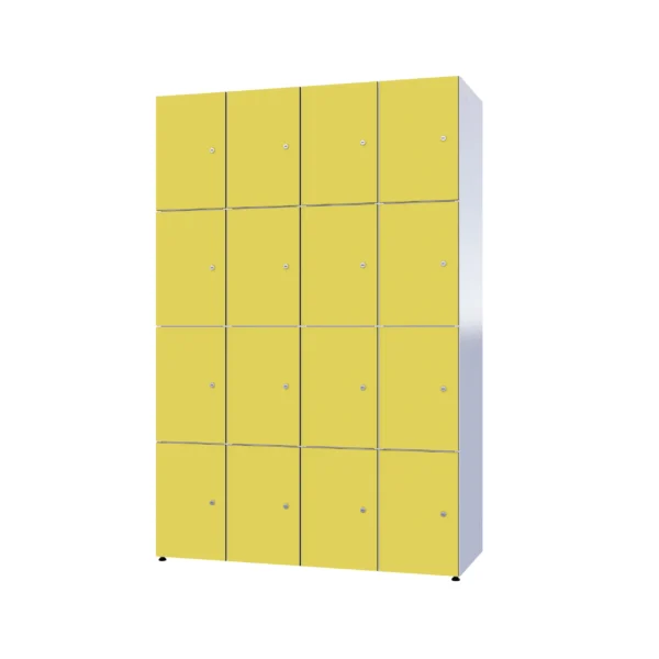 Modularer Metallschrank mit HPL