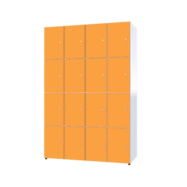 Modularer Metallschrank mit HPL