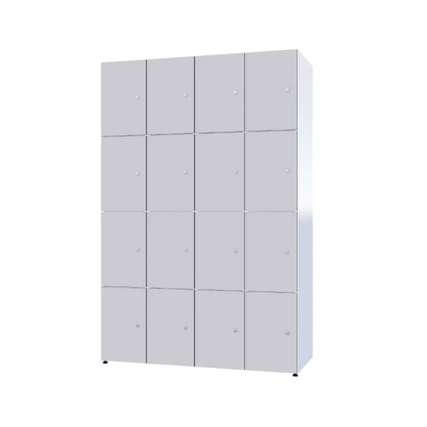 Modularer Metallschrank mit HPL