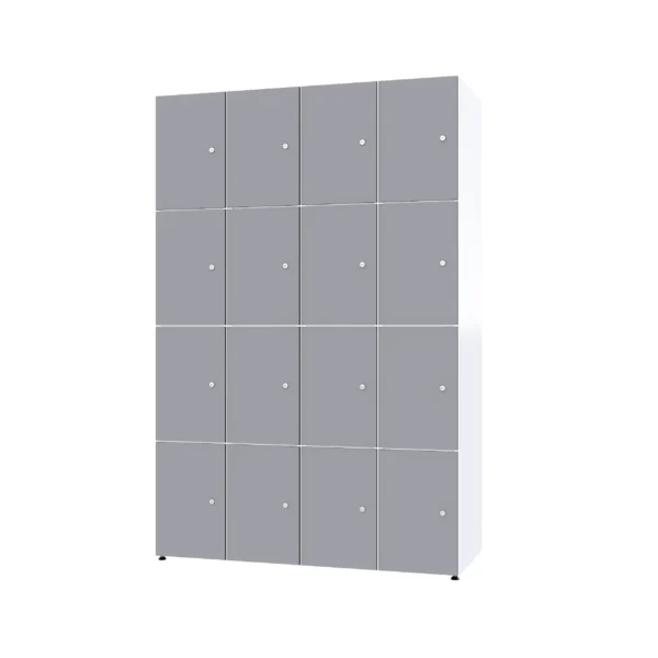 Modularer Metallschrank mit HPL