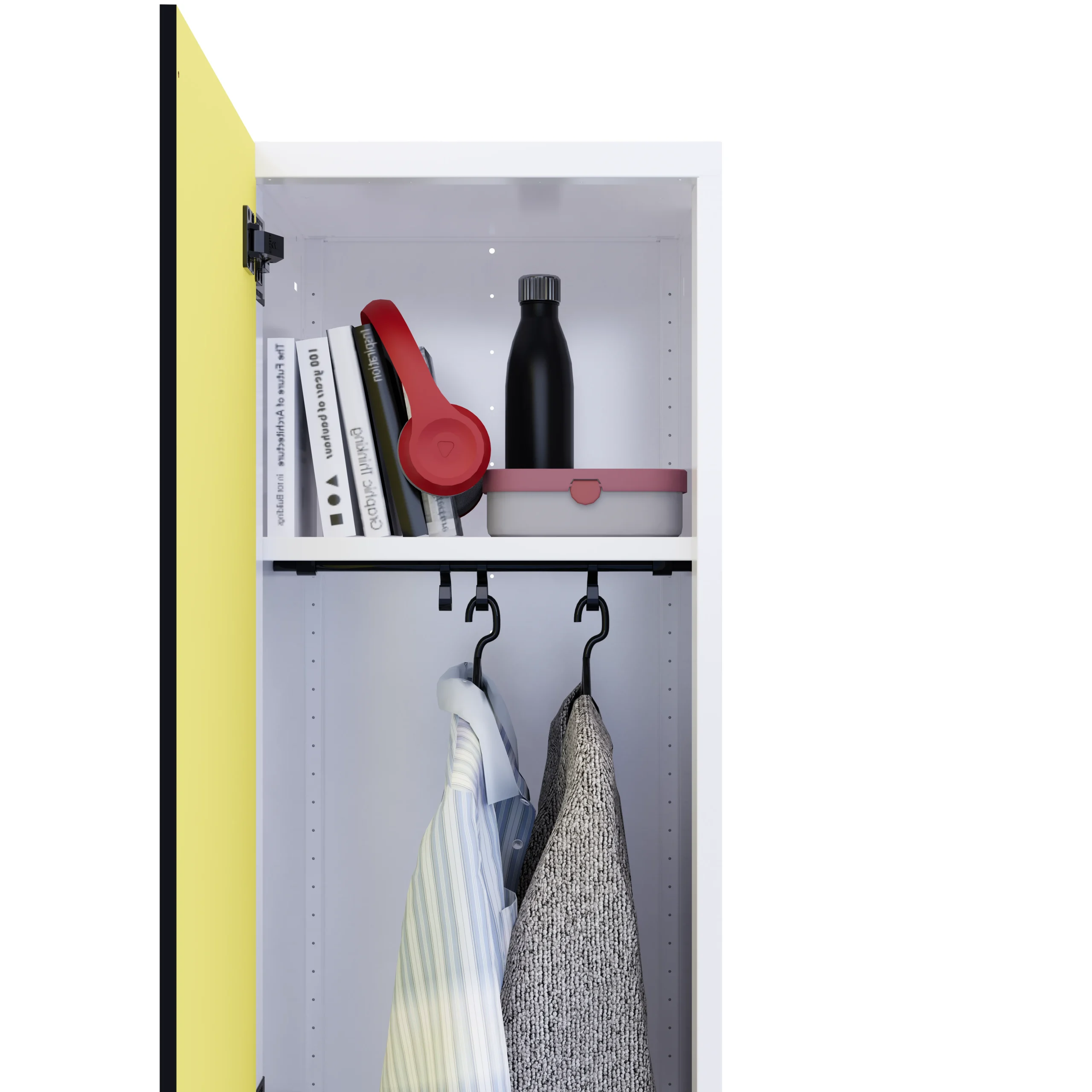 Metallschrank mit HPL – Combo