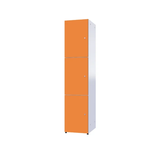 Modularer Metallschrank mit HPL