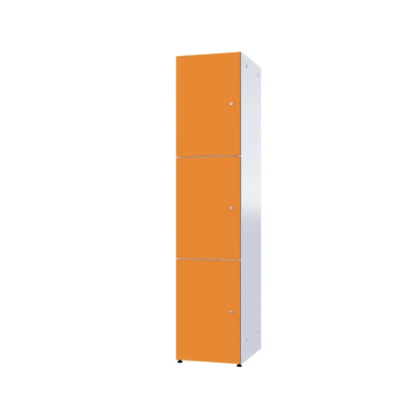 Modularer Metallschrank mit HPL