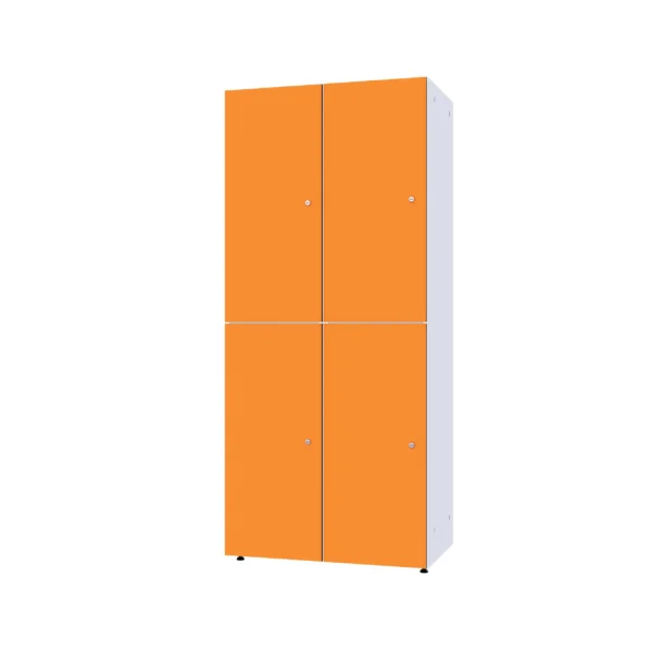 Modularer Metallschrank mit HPL