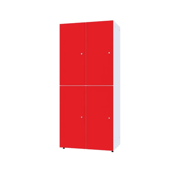 Modularer Metallschrank mit HPL