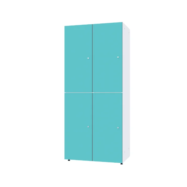 Modularer Metallschrank mit HPL