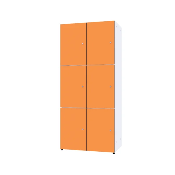 Modularer Metallschrank mit HPL
