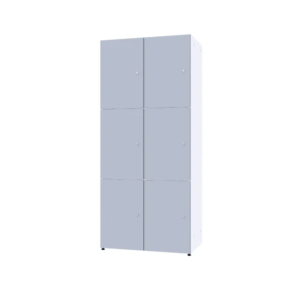 Modularer Metallschrank mit HPL