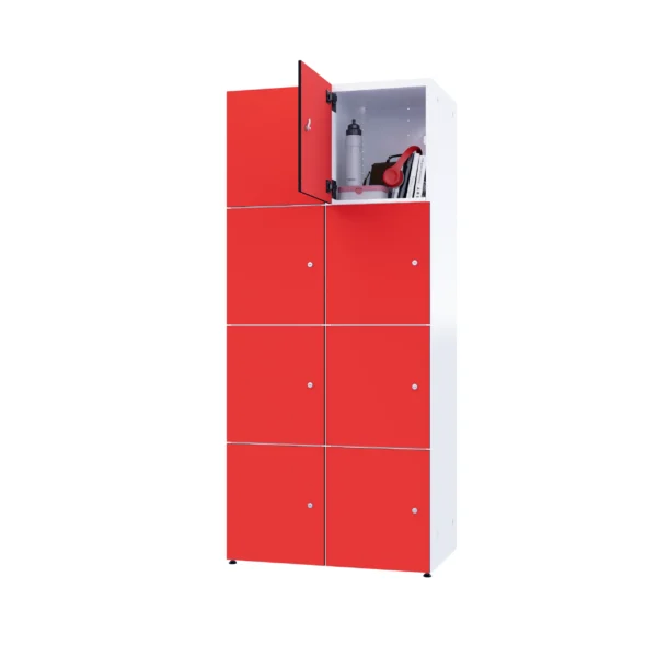 Modularer Metallschrank mit HPL