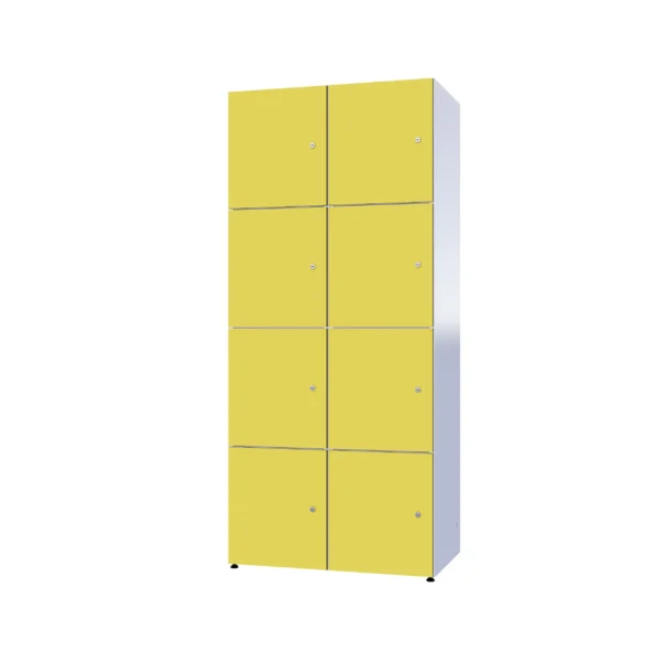 Modularer Metallschrank mit HPL