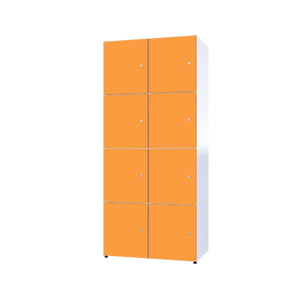 Modularer Metallschrank mit HPL