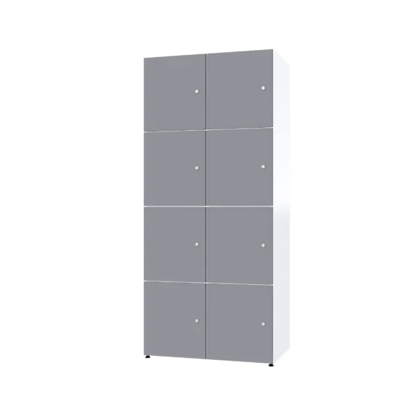 Modularer Metallschrank mit HPL