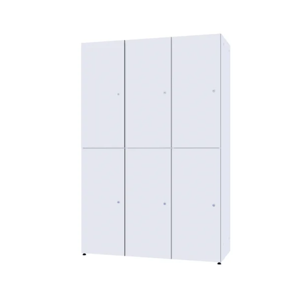 Modularer Metallschrank mit HPL
