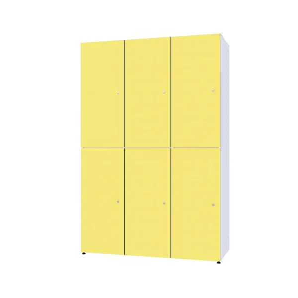 Modularer Metallschrank mit HPL