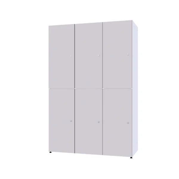 Modularer Metallschrank mit HPL