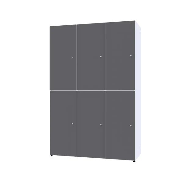 Modularer Metallschrank mit HPL