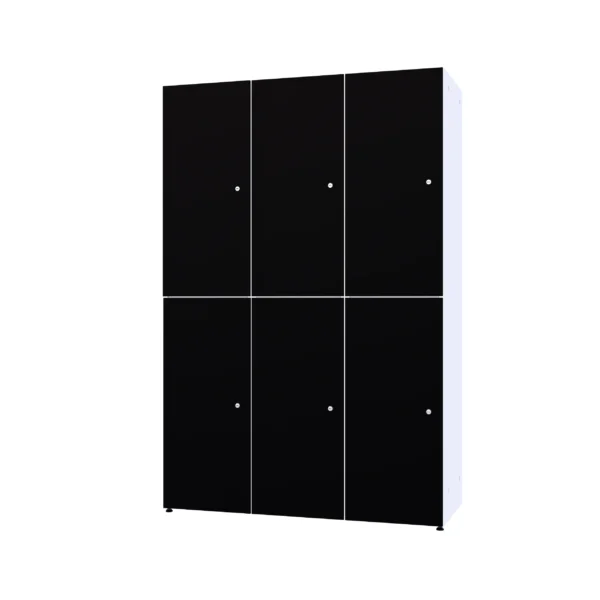 Modularer Metallschrank mit HPL