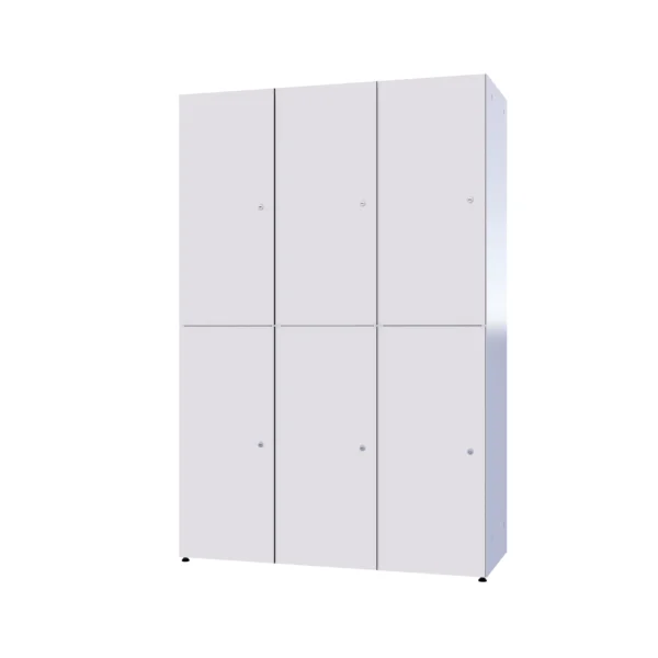 Modularer Metallschrank mit HPL