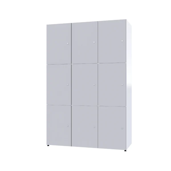 Modularer Metallschrank mit HPL