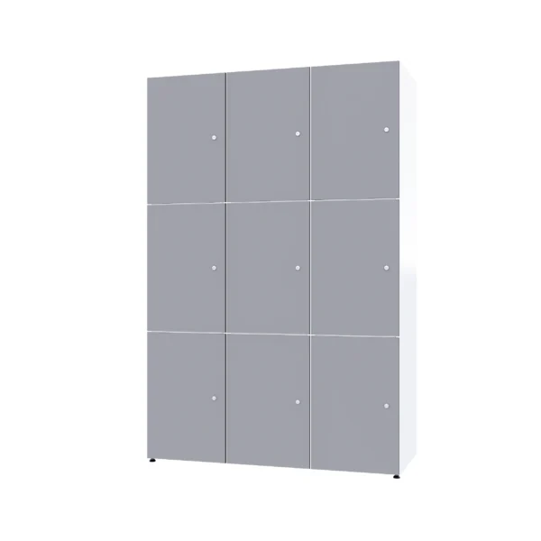 Modularer Metallschrank mit HPL