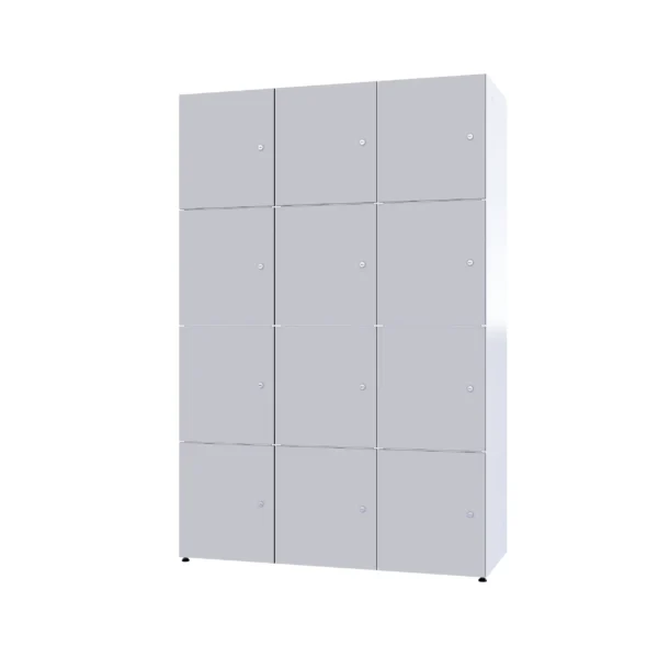Modularer Metallschrank mit HPL