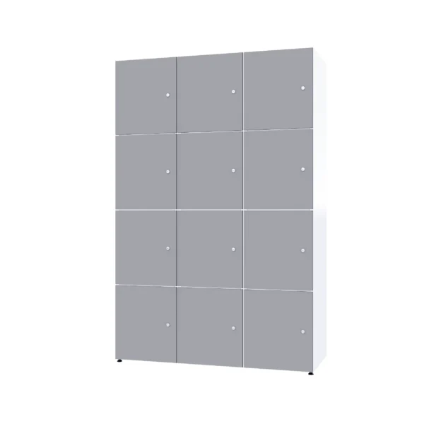 Modularer Metallschrank mit HPL