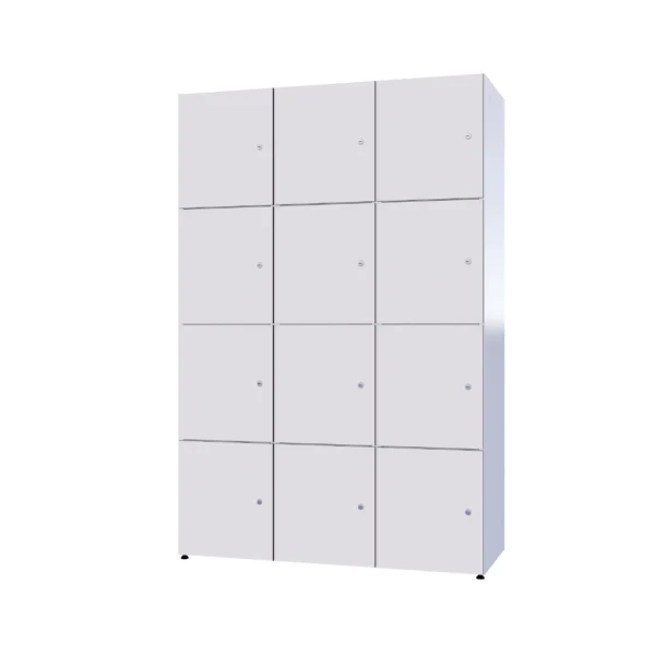 Modularer Metallschrank mit HPL