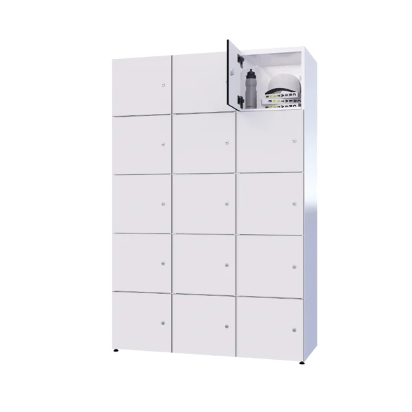 Metall-Depotschrank mit HPL – Combo